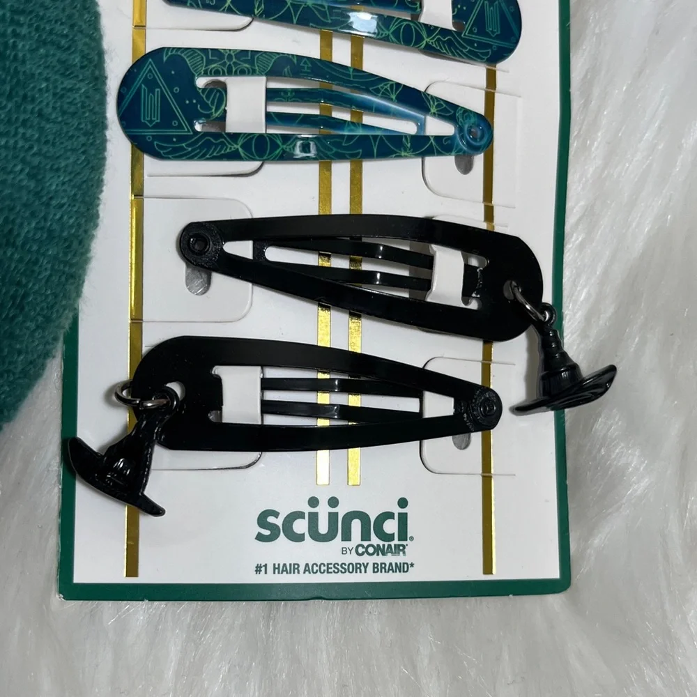 NWT Wicked Conair Headbands Scunci Hair Clips Set